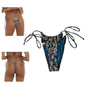 Body Glove Kalea Minimal Coverage Tie Size Bikini Bottoms Size XL NEW with Tags